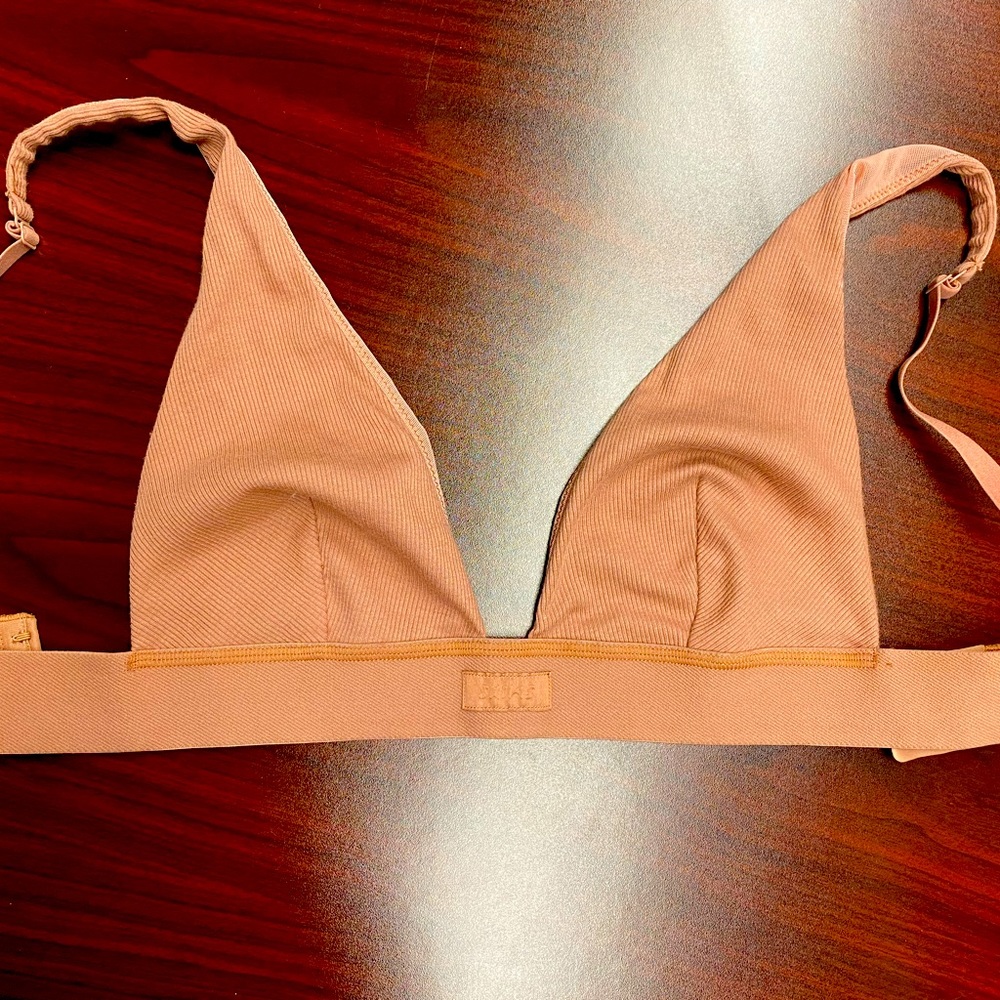 SKIMS Bralette, Rusty Rose, Large